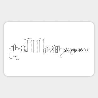 Singapore City Signature Magnet